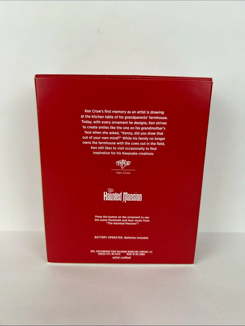 Hallmark Keepsake Ornament Hitchhiking Ghosts 2020 Excellent Used Condition